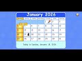 Starfall Calendar January 18 2026