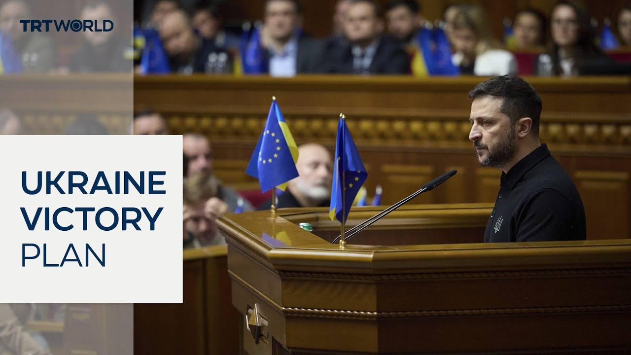Zelenskyy unveils his victory plan to the Ukrainian parliament
