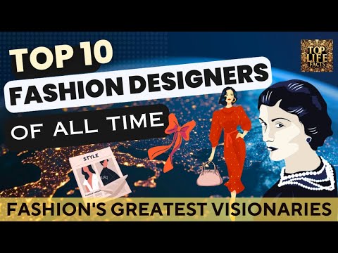 Top 10 Fashion Designers of All Time 👗 | The Icons Who Shaped Fashion Forever