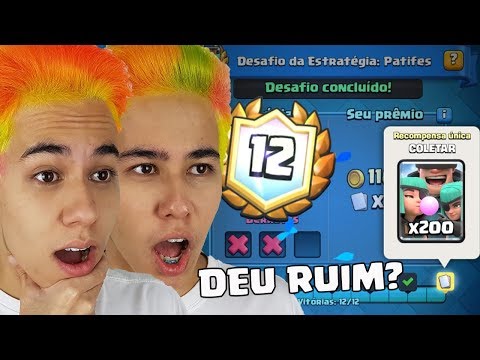 ALGO INESPERADO ACONTECEU NO DESAFIO DOS PATIFES! CLASH ROYALE!