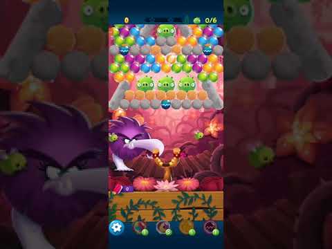 Angry birds pop bubble shooter level 36 3 stars no booster