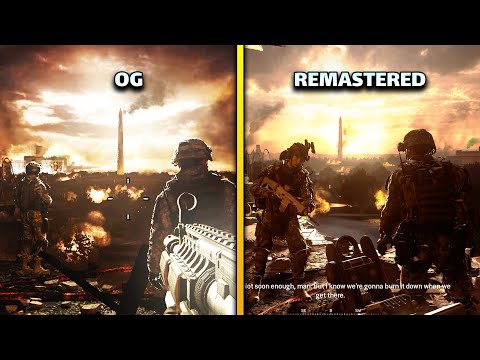 Cool Changes In Whiskey Hotel Mission | MW2 OG vs Remastered | PART 13