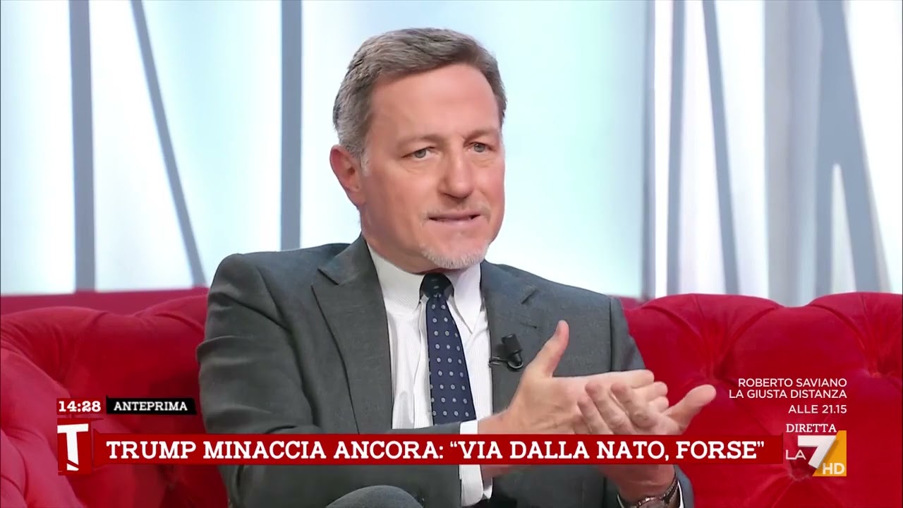 "Trump architetto del caos", secondo Giannini è possibile che esca dalla Nato