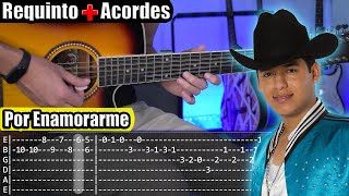 Por Enamorarme - Los Plebes Del Rancho De Ariel Camacho - Requinto + Acordes Tutorial Guitarra TABS