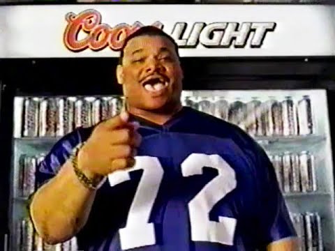 Coors Lite: I Love...featuring NFL players Elway, B. Smith, Refrigerator Perry & those twins (2004)