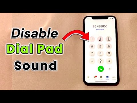 How to Disable Dial Pad Sound on iPhone?
