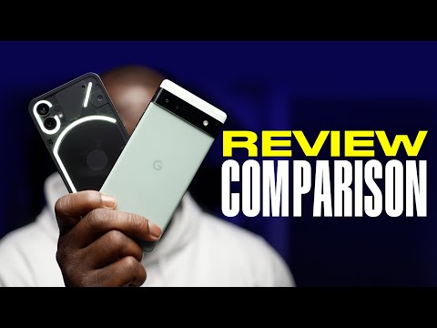 Nothing Phone 1 vs Google Pixel 6a Review | THE ROPE-A-DOPE EFFECT!