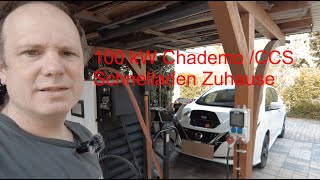 Meine eigene private 100 kW Chademo + CCS Ladestation