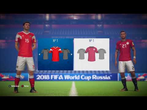 FIFA 18 World Cup Mode - Russia Playthrough (Part 1) PS4