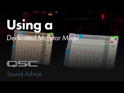 Using a Dedicated Monitor Mixer | Sound Advice
