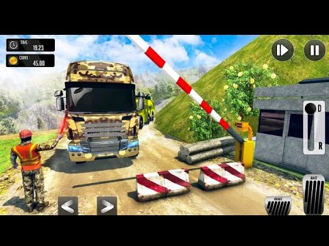 Army Truck Driving Simulator Game - Truck Games 2021