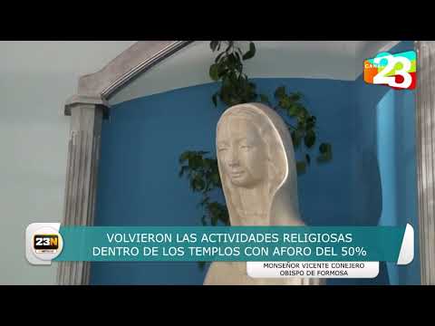 🔵 El Obispo de Formosa, Vicente Conejero, habló de los cultos religiosos con aforo del 50%