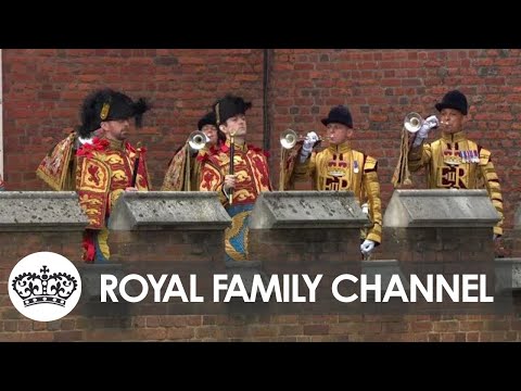 Trumpets Ring Out for King's Proclamation