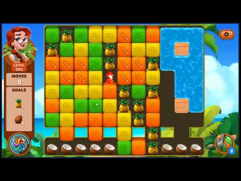 Lost Island Blast Adventure Level 391 - NO BOOSTERS 🏝️ | SKILLGAMING ✔️
