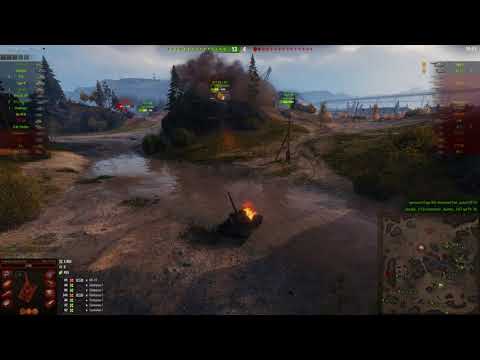 world of tanks, AMX 13 57 GF  Tier 7 light tank Review and gameplay