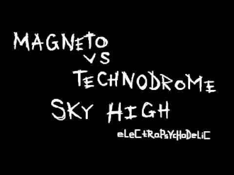 Magneto vs Technodrome - Sky High