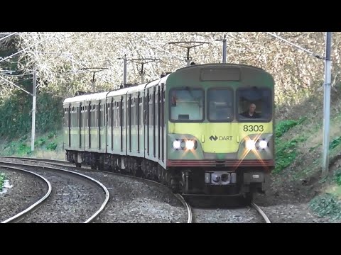 Irish Rail 8300 Class Dart Train 8303 - Raheny Station, Dublin