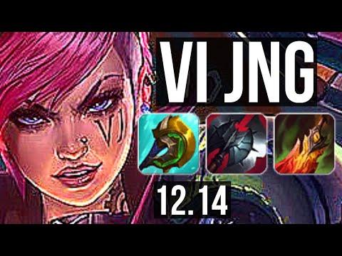VI vs NOCTURNE (JNG) | 11/1/8, 600+ games, Godlike | EUW Master | 12.14
