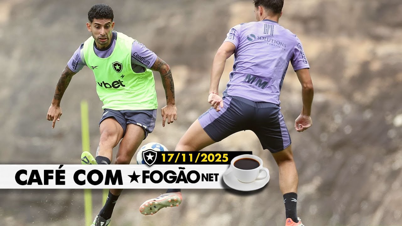 LIVE CAFÉ COM FOGÃONET | Botafogo em semana crucial por vaga na Libertadores; Cuiabano tem futuro incerto LIVE CAFÉ COM FOGÃONET | Botafogo em semana crucial por vaga na Libertadores; Cuiabano tem futuro incerto