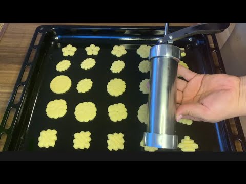 Domaći keksici/ORGINAL recept za kekse koji će vas oduševiti /aparat za kekse