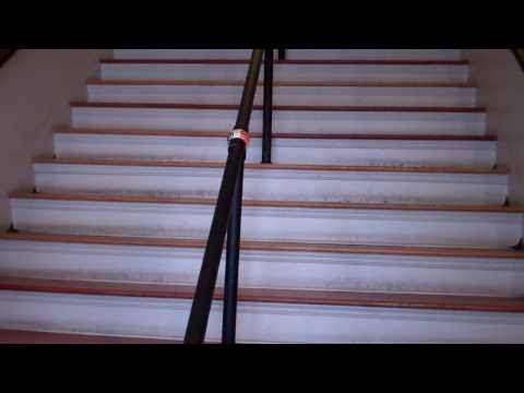 Ayer: BEAUTIFUL 1872 Otis Man-Powered Elevator @ Page Moore Block Building (Front)