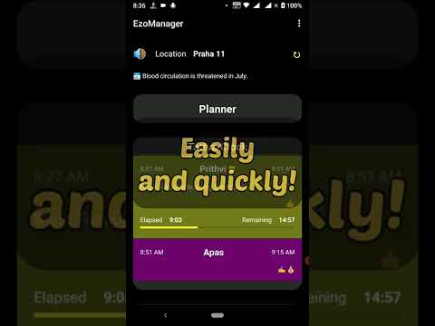 EzoManager – esoteric planner