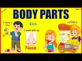 Learn Body Parts For Kids Body Parts Name Parts Of Our Body Body Parts Part 1