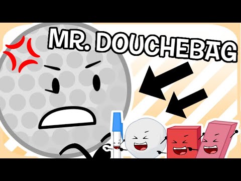 mr. douchebag - BFDI animation meme