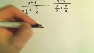 Simplifying Complex Fractions - Ex 1