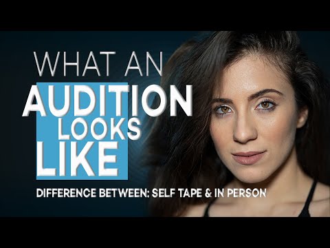 WHAT AN AUDITION LOOKS LIKE | SELF TAPE AUDITION | IN PERSON AUDITIONS | ACTING TIPS WITH ELIANA