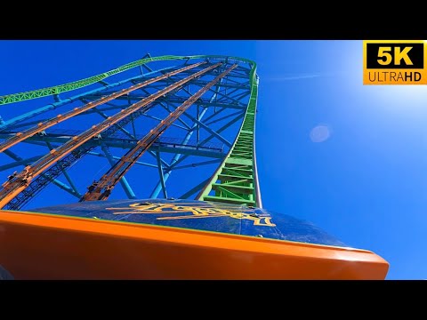 Kingda Ka POV 5K World’s TALLEST Roller Coaster (Highest Quality) Jackson, NJ