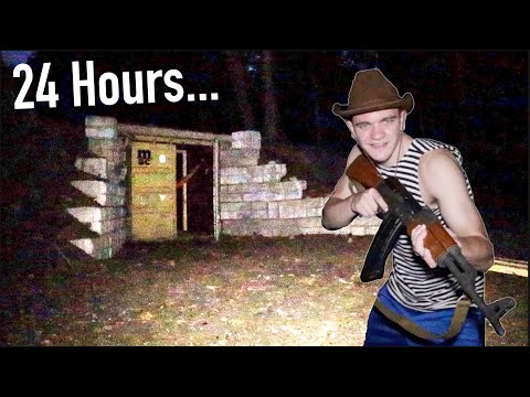 SURVIVING 24 HOURS IN MY UNDERGROUND BUNKER! - Part 3