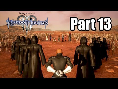 Kingdom Hearts 3 [PS4 PRO] English Walkthrough Part 13 - Fighting Organization XIII (No Commentary)