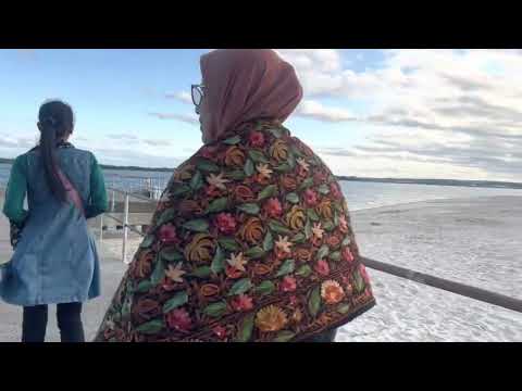 In the sea beach (Saleha Nur in Australia 🇦🇺) part1