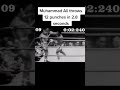 Muhammad Ali Throwing 12 Punches In 2 8 Seconds As A Heavyweight Shorts