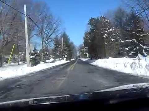 USA: A winter day outside Ambler & North Wales Part 2