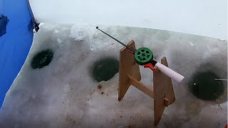 Подставки для зимних удочек своими руками