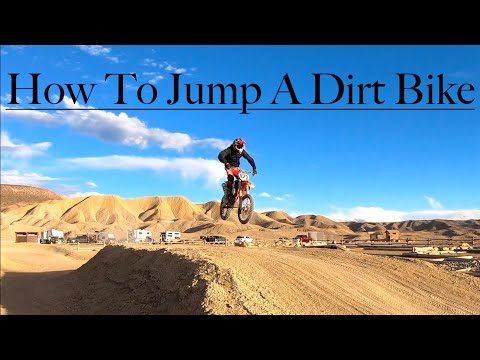 How To Jump A Dirt Bike Like A Pro! Beginner Dirt Bike Riding Tips!