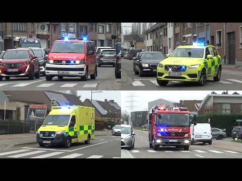 [Bullhorn] Brandweer, Ziekenwagen en MUG met spoed naar een bevrijding voertuig!