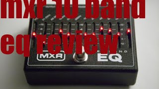 Video thumbnail for Tone pimp: Mxr 10 Band eq (Kerry king) Metal  (Rythm silent review) by Tone Pimp1