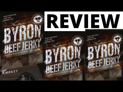 Byron Beef Jerky Smokey Flavour - Review and Taste Test