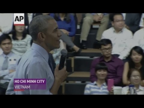 Vietnamese rapper slays Obama