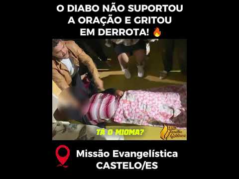 O PODER DE DEUS INVADIU A CASA E O MAL NÃO RESISTIU! 🙏🔥