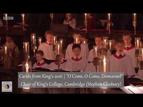 Carols from King's 2016 | #7 "O Come, O Come, Emmanuel" | The Choir of King's College, Cambridge