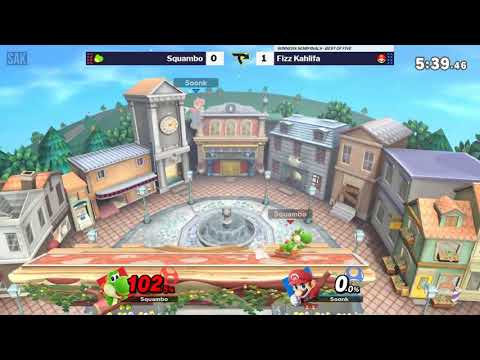 Tap Jump 14 SSBU Winners Semis - Squambo (Yoshi / Dark Pit) vs Fizz Khalifa (Mario / Bowser)