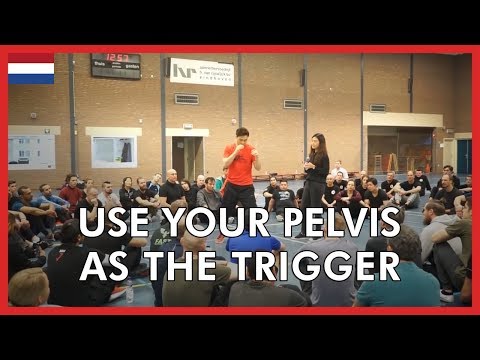 Use your pelvis as the trigger - DK Yoo