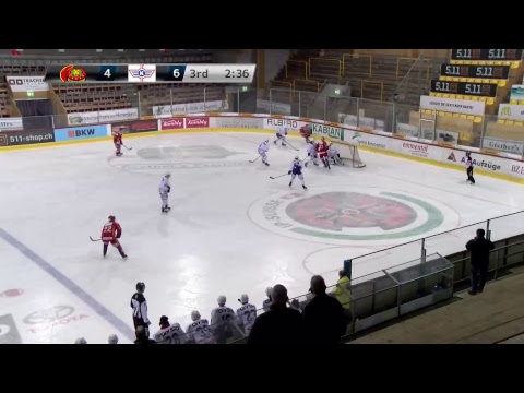 Junioren Elite A / SCL Young Tigers vs EHC Kloten; Ranking Round 5-8; 25.03.2018