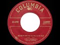 1957 HITS ARCHIVE: One For My Baby (And One More For The Road) - Tony Bennett