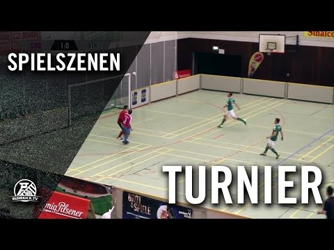 SV Genc Osman - TuS Viktoria Buchholz (Halbfinale, Hallenstadtmeisterschaft Duisburg) - Spielszenen