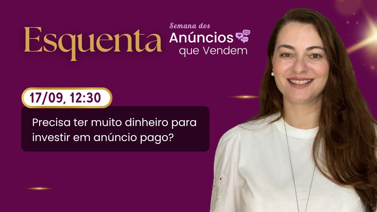 Live 7 | Precisa ter muito dinheiro para investir em anúncio pago?